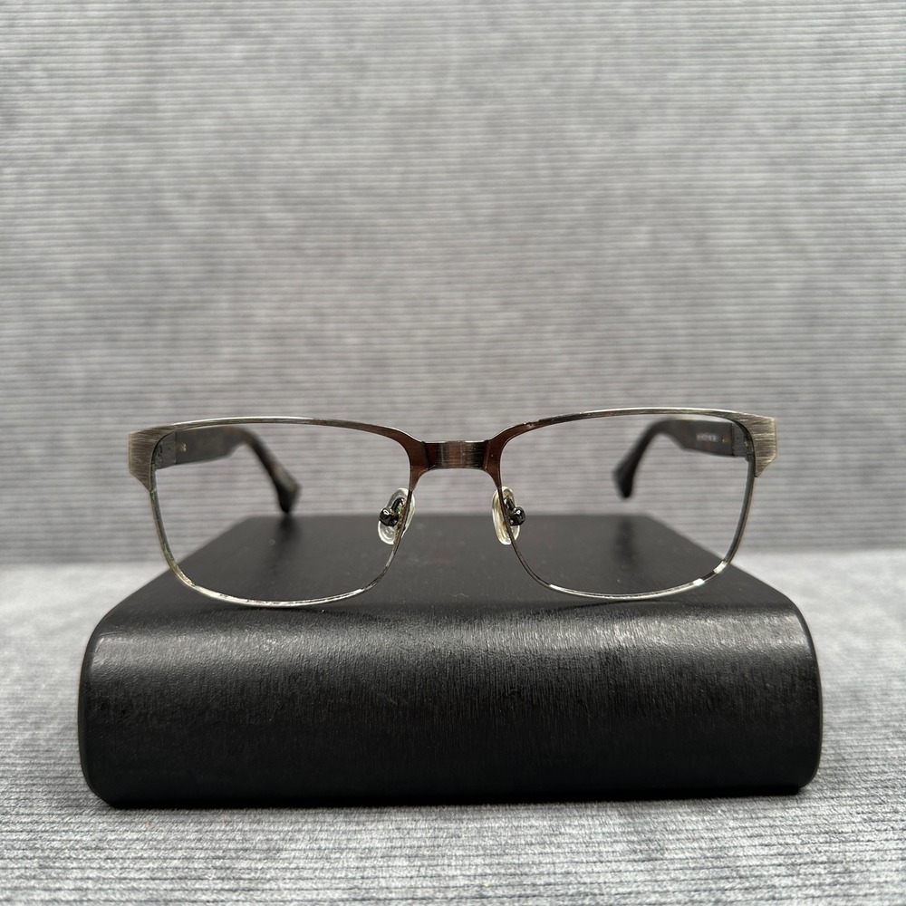 Republica Lyon Eyeglasses Gunmetal Tortoise Rectangular Frames 54-17-140 GM